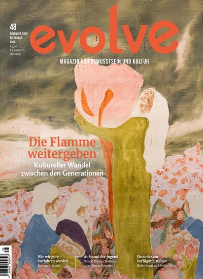 Titelbild der Ausgabe 48/2025 von evolve. Diese Zeitschrift und viele weitere Reisemagazine, Freizeitmagazine und Wissensmagazine als Abo oder epaper bei United Kiosk online kaufen.