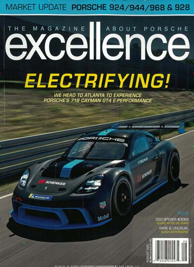 Titelbild der Ausgabe 18/2023 von excellence USA. Diese Zeitschrift und viele weitere Automagazine und Motorradzeitschriften als Abo oder epaper bei United Kiosk online kaufen.