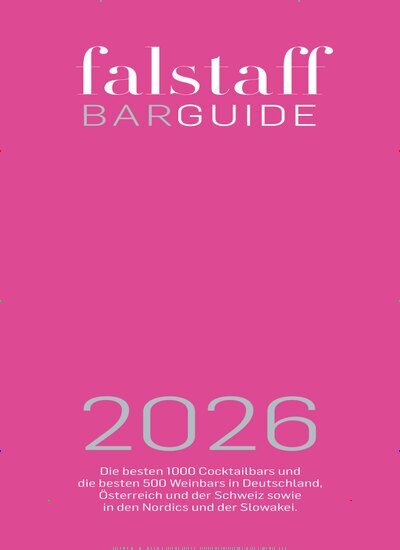 Titelbild der Ausgabe 1/2026 von falstaff Barguide. Diese Zeitschrift und viele weitere Reisemagazine, Freizeitmagazine und Wissensmagazine als Abo oder epaper bei United Kiosk online kaufen.