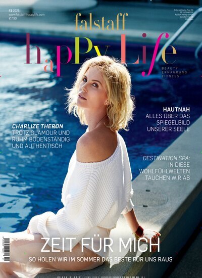 Titelbild der Ausgabe 1/2025 von falstaff Happy Life. Diese Zeitschrift und viele weitere Gastronomiezeitschriften, Fashionmagazine, Beautymagazine als Abo oder epaper bei United Kiosk online kaufen.