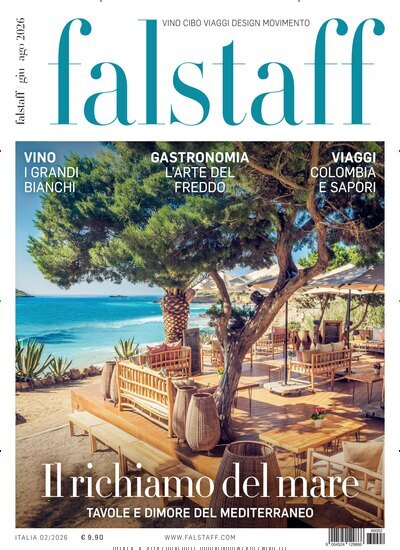 Titelbild der Ausgabe 2/2026 von falstaff Magazin Italien. Diese Zeitschrift und viele weitere Kochzeitschriften und Backzeitschriften als Abo oder epaper bei United Kiosk online kaufen.