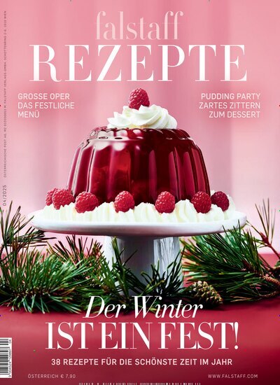 Titelbild der Ausgabe 4/2025 von falstaff Rezepte. Diese Zeitschrift und viele weitere Kochzeitschriften und Backzeitschriften als Abo oder epaper bei United Kiosk online kaufen.