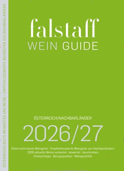Titelbild der Ausgabe 1/2027 von falstaff Weinguide Österreich & Nachbarländer. Diese Zeitschrift und viele weitere Kochzeitschriften und Backzeitschriften als Abo oder epaper bei United Kiosk online kaufen.