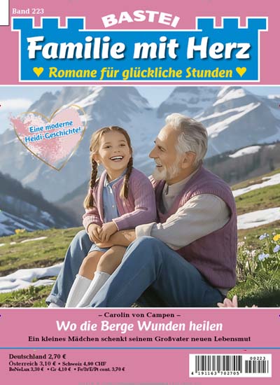 Titelbild der Ausgabe 223/2026 von Familie mit Herz. Diese Zeitschrift und viele weitere Groschenromane und Rätselhefte als Abo oder epaper bei United Kiosk online kaufen.