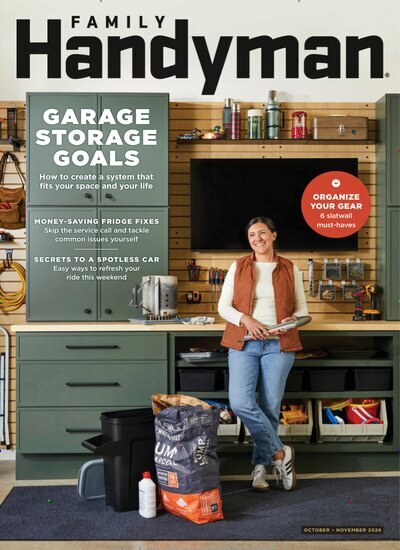 Titelbild der Ausgabe 5/2026 von Family Handyman. Diese Zeitschrift und viele weitere Gartenzeitschriften und Wohnzeitschriften als Abo oder epaper bei United Kiosk online kaufen.