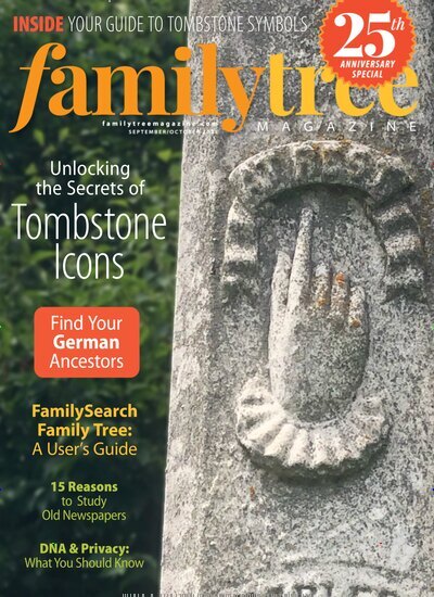 Titelbild der Ausgabe 4/2025 von Family Tree Magazine. Diese Zeitschrift und viele weitere Reisemagazine, Freizeitmagazine und Wissensmagazine als Abo oder epaper bei United Kiosk online kaufen.