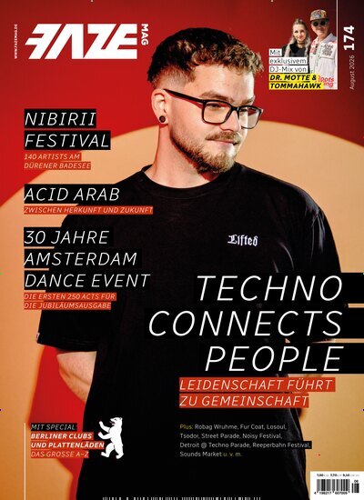 Titelbild der Ausgabe 8/2026 von FAZE. Diese Zeitschrift und viele weitere Reisemagazine, Freizeitmagazine und Wissensmagazine als Abo oder epaper bei United Kiosk online kaufen.