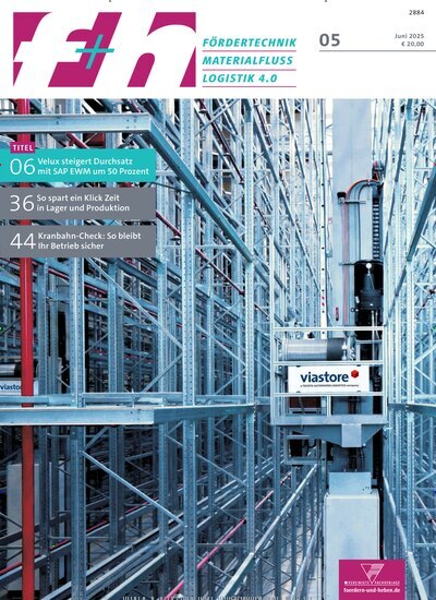 Titelbild der Ausgabe 5/2025 von f+h fördern und heben. Diese Zeitschrift und viele weitere Logistikmagazine und Medienmagazine als Abo oder epaper bei United Kiosk online kaufen.