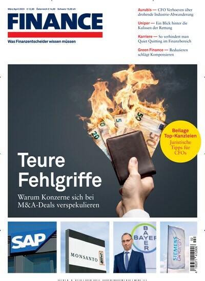 Titelbild der Ausgabe 2/2023 von FINANCE. Diese Zeitschrift und viele weitere Wirtschaftsmagazine und Politikmagazine als Abo oder epaper bei United Kiosk online kaufen.