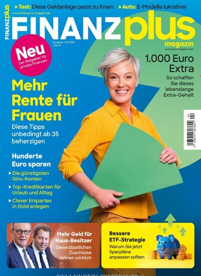 Titelbild der Ausgabe 4/2026 von FINANZplus. Diese Zeitschrift und viele weitere Wirtschaftsmagazine und Politikmagazine als Abo oder epaper bei United Kiosk online kaufen.