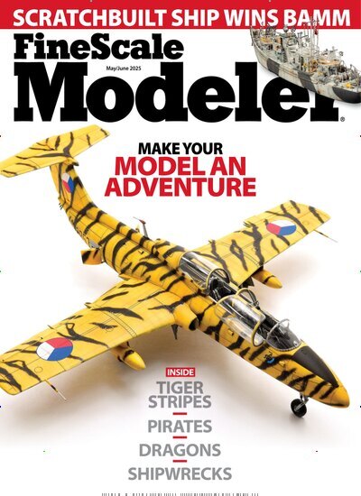 Titelbild der Ausgabe 2/2025 von Fine Scale Modeler. Diese Zeitschrift und viele weitere Computerzeitschriften, Tabletmagazine und Smartphonemagazine als Abo oder epaper bei United Kiosk online kaufen.