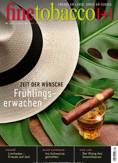 Titelbild der Ausgabe 1/2021 von Fine Tobacco. Diese Zeitschrift und viele weitere Reisemagazine, Freizeitmagazine und Wissensmagazine als Abo oder epaper bei United Kiosk online kaufen.