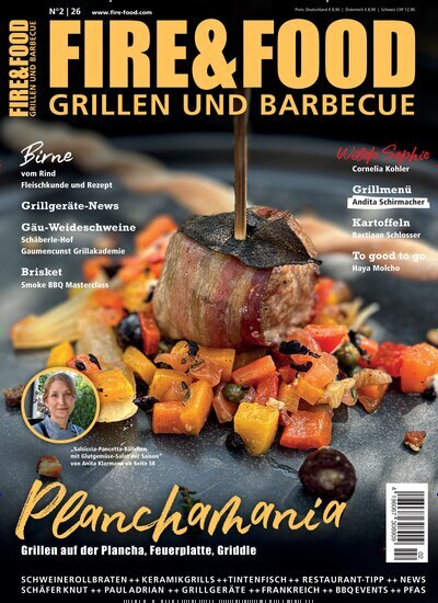 Titelbild der Ausgabe 2/2026 von FIRE&FOOD. Diese Zeitschrift und viele weitere Kochzeitschriften und Backzeitschriften als Abo oder epaper bei United Kiosk online kaufen.