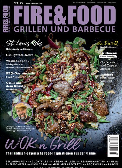 Titelbild der Ausgabe 3/2025 von FIRE&FOOD. Diese Zeitschrift und viele weitere Kochzeitschriften und Backzeitschriften als Abo oder epaper bei United Kiosk online kaufen.