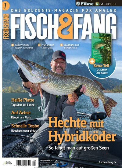 Titelbild der Ausgabe 7/2025 von Fisch & Fang (Angeln). Diese Zeitschrift und viele weitere Sportmagazine als Abo oder epaper bei United Kiosk online kaufen.