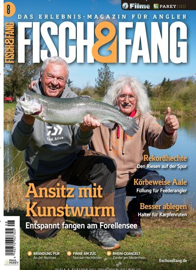 Titelbild der Ausgabe 8/2026 von Fisch & Fang (Angeln). Diese Zeitschrift und viele weitere Sportmagazine als Abo oder epaper bei United Kiosk online kaufen.