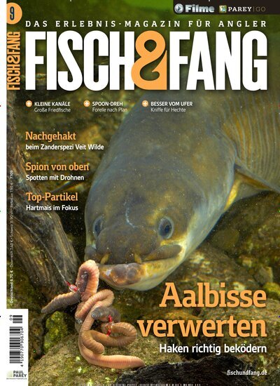 Titelbild der Ausgabe 9/2025 von Fisch & Fang (Angeln). Diese Zeitschrift und viele weitere Sportmagazine als Abo oder epaper bei United Kiosk online kaufen.