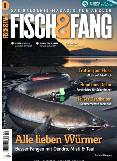 Titelbild der Ausgabe 9/2026 von Fisch & Fang (Angeln). Diese Zeitschrift und viele weitere Sportmagazine als Abo oder epaper bei United Kiosk online kaufen.