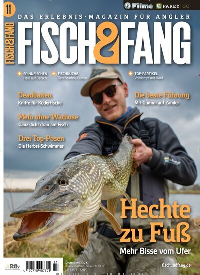 Titelbild der Ausgabe 11/2025 von Fisch & Fang (Angeln). Diese Zeitschrift und viele weitere Sportmagazine als Abo oder epaper bei United Kiosk online kaufen.