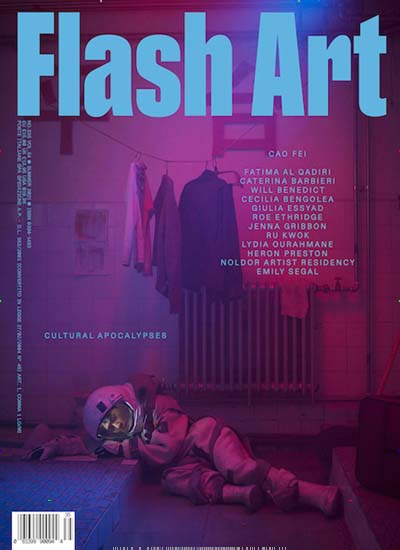 Titelbild der Ausgabe 35/2021 von Flash Art. Diese Zeitschrift und viele weitere Reisemagazine, Freizeitmagazine und Wissensmagazine als Abo oder epaper bei United Kiosk online kaufen.