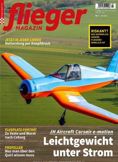 Titelbild der Ausgabe 7/2025 von fliegermagazin. Diese Zeitschrift und viele weitere Reisemagazine, Freizeitmagazine und Wissensmagazine als Abo oder epaper bei United Kiosk online kaufen.