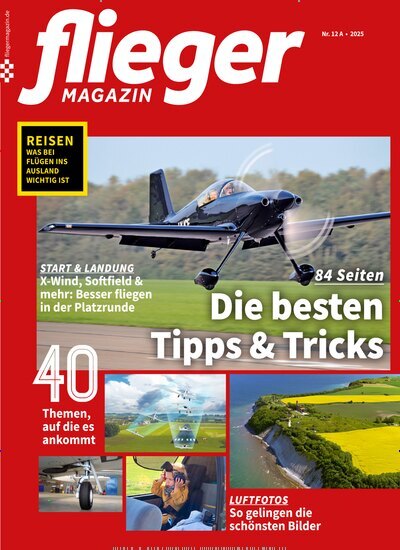 Titelbild der Ausgabe 12/2025 von fliegermagazin Sonderheft. Diese Zeitschrift und viele weitere Reisemagazine, Freizeitmagazine und Wissensmagazine als Abo oder epaper bei United Kiosk online kaufen.