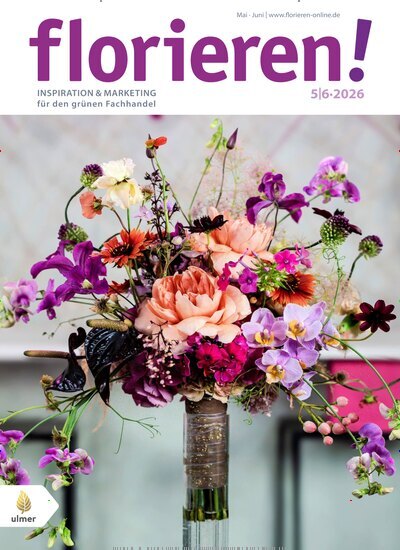 Titelbild der Ausgabe 5/2026 von florieren!. Diese Zeitschrift und viele weitere Naturzeitschriften, Landwirtschaftszeitungen und Umweltmagazine als Abo oder epaper bei United Kiosk online kaufen.