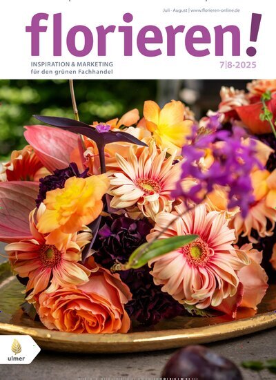 Titelbild der Ausgabe 7/2025 von florieren!. Diese Zeitschrift und viele weitere Naturzeitschriften, Landwirtschaftszeitungen und Umweltmagazine als Abo oder epaper bei United Kiosk online kaufen.