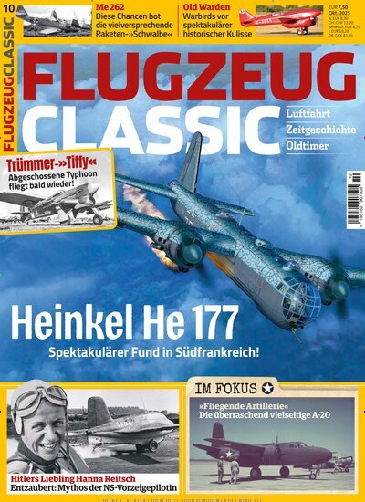 Titelbild der Ausgabe 10/2025 von Flugzeug Classic. Diese Zeitschrift und viele weitere Reisemagazine, Freizeitmagazine und Wissensmagazine als Abo oder epaper bei United Kiosk online kaufen.