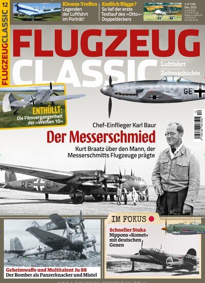 Titelbild der Ausgabe 12/2025 von Flugzeug Classic. Diese Zeitschrift und viele weitere Reisemagazine, Freizeitmagazine und Wissensmagazine als Abo oder epaper bei United Kiosk online kaufen.