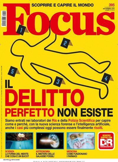 Titelbild der Ausgabe 9/2025 von Focus Italien. Diese Zeitschrift und viele weitere Reisemagazine, Freizeitmagazine und Wissensmagazine als Abo oder epaper bei United Kiosk online kaufen.