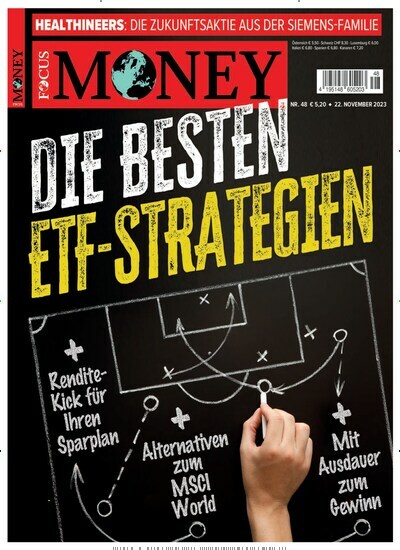 Titelbild der Ausgabe 48/2023 von FOCUS Money. Diese Zeitschrift und viele weitere Wirtschaftsmagazine und Politikmagazine als Abo oder epaper bei United Kiosk online kaufen.