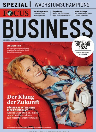 Titelbild der Ausgabe 3/2023 von FOCUS Spezial Business. Diese Zeitschrift und viele weitere Wirtschaftsmagazine und Politikmagazine als Abo oder epaper bei United Kiosk online kaufen.