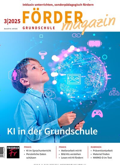 Titelbild der Ausgabe 3/2025 von Fördermagazin Grundschule. Diese Zeitschrift und viele weitere Zeitschriften für Pädagogik als Abo oder epaper bei United Kiosk online kaufen.