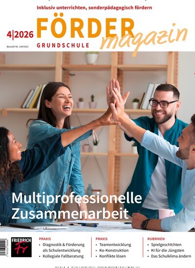 Titelbild der Ausgabe 4/2026 von Fördermagazin Grundschule. Diese Zeitschrift und viele weitere Zeitschriften für Pädagogik als Abo oder epaper bei United Kiosk online kaufen.