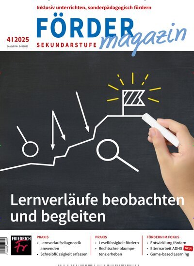 Titelbild der Ausgabe 4/2025 von Fördermagazin Sekundarstufe. Diese Zeitschrift und viele weitere Zeitschriften für Pädagogik als Abo oder epaper bei United Kiosk online kaufen.