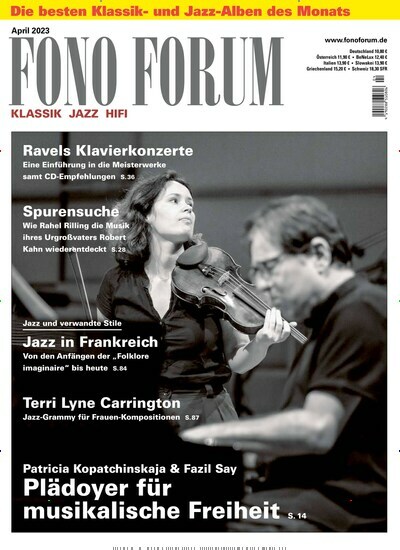 Titelbild der Ausgabe 4/2023 von FONO FORUM. Diese Zeitschrift und viele weitere Reisemagazine, Freizeitmagazine und Wissensmagazine als Abo oder epaper bei United Kiosk online kaufen.