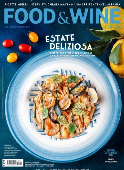 Titelbild der Ausgabe 3/2025 von Food & Wine Italia. Diese Zeitschrift und viele weitere Kochzeitschriften und Backzeitschriften als Abo oder epaper bei United Kiosk online kaufen.