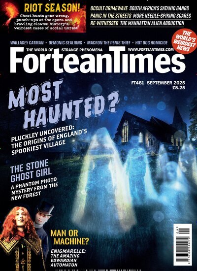 Titelbild der Ausgabe 8/2025 von Fortean Times. Diese Zeitschrift und viele weitere Lifestylemagazine und Peoplemagazine als Abo oder epaper bei United Kiosk online kaufen.
