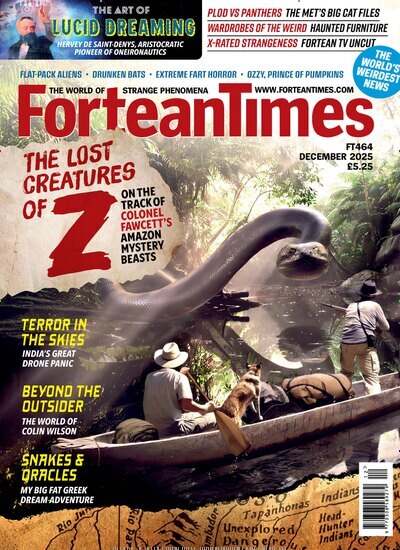 Titelbild der Ausgabe 11/2025 von Fortean Times. Diese Zeitschrift und viele weitere Lifestylemagazine und Peoplemagazine als Abo oder epaper bei United Kiosk online kaufen.