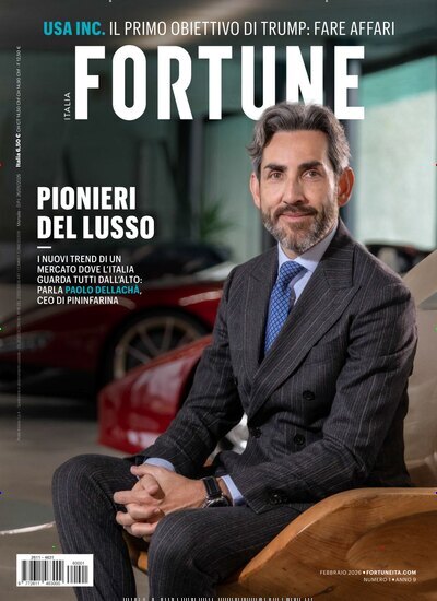 Titelbild der Ausgabe 1/2026 von Fortune Italien. Diese Zeitschrift und viele weitere Wirtschaftsmagazine und Politikmagazine als Abo oder epaper bei United Kiosk online kaufen.