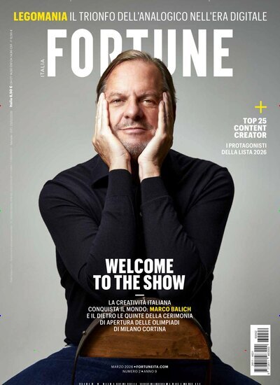 Titelbild der Ausgabe 3/2026 von Fortune Italien. Diese Zeitschrift und viele weitere Wirtschaftsmagazine und Politikmagazine als Abo oder epaper bei United Kiosk online kaufen.