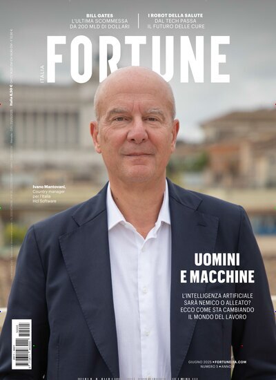 Titelbild der Ausgabe 6/2025 von Fortune Italien. Diese Zeitschrift und viele weitere Wirtschaftsmagazine und Politikmagazine als Abo oder epaper bei United Kiosk online kaufen.