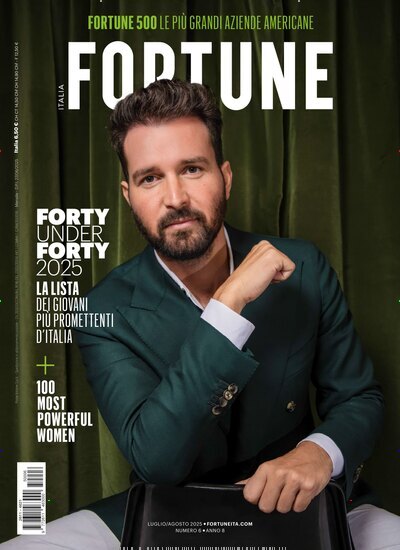 Titelbild der Ausgabe 7/2025 von Fortune Italien. Diese Zeitschrift und viele weitere Wirtschaftsmagazine und Politikmagazine als Abo oder epaper bei United Kiosk online kaufen.