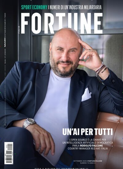 Titelbild der Ausgabe 8/2025 von Fortune Italien. Diese Zeitschrift und viele weitere Wirtschaftsmagazine und Politikmagazine als Abo oder epaper bei United Kiosk online kaufen.