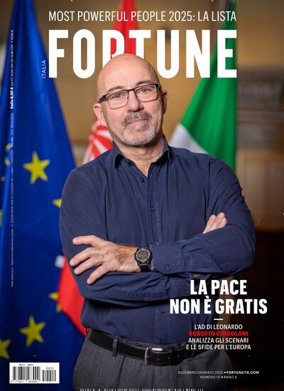 Titelbild der Ausgabe 13/2025 von Fortune Italien. Diese Zeitschrift und viele weitere Wirtschaftsmagazine und Politikmagazine als Abo oder epaper bei United Kiosk online kaufen.