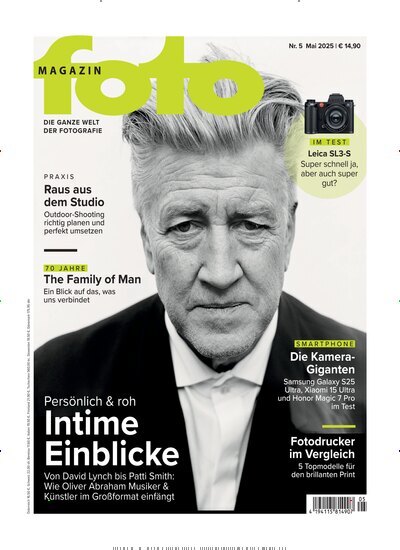 Titelbild der Ausgabe 5/2025 von fotoMAGAZIN. Diese Zeitschrift und viele weitere Audiomagazine, Filmmagazine und Fotozeitschriften als Abo oder epaper bei United Kiosk online kaufen.
