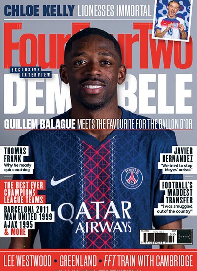 Titelbild der Ausgabe 382/2025 von Four Four Two. Diese Zeitschrift und viele weitere Sportmagazine als Abo oder epaper bei United Kiosk online kaufen.