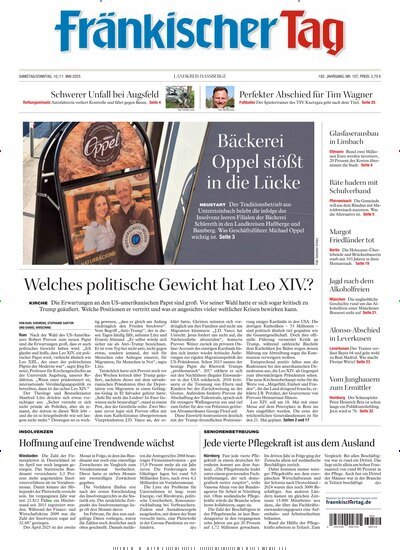 Titelbild der Ausgabe 107/2025 von Fränkischer Tag Haßberge. Diese Zeitschrift und viele weitere Zeitungsabos als Abo oder epaper bei United Kiosk online kaufen.