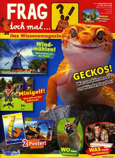 Titelbild der Ausgabe 4/2023 von Frag doch mal die Maus. Diese Zeitschrift und viele weitere Jugendzeitschriften und Kinderzeitschriften als Abo oder epaper bei United Kiosk online kaufen.